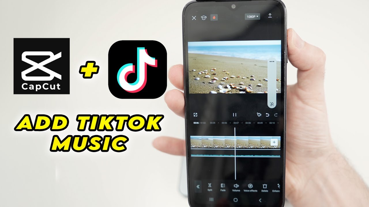 Как добавить песни и звуки TikTok в CapCut