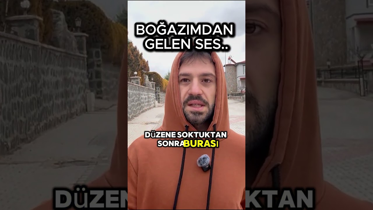 BOĞAZIMDAN GELEN SES.. ZORLU ŞARTLARDA HAYATTA KALMA SERİ VİDEOLARI TAMAMI YOUTUBE KANALIMDA..