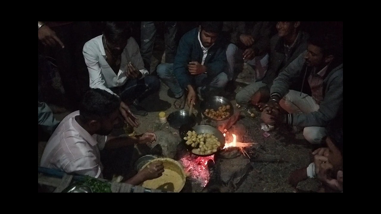 વાડીએ પાર્ટી - પ્રોગ્રામ 😀🤩 || ભાઇબંધ ભેગા જલસા😂😁 || Dilip Goswami Vlog 