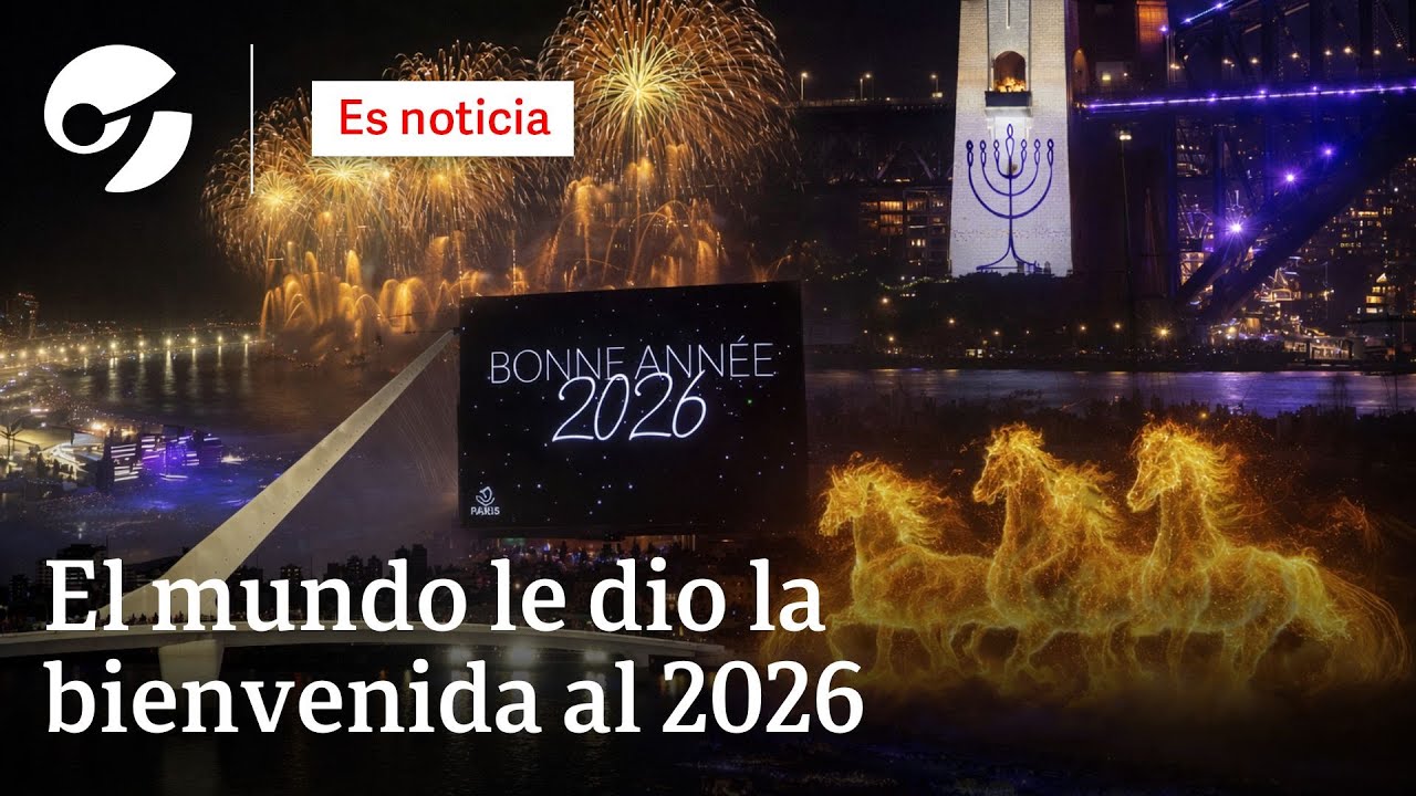 Feliz 2026: así se celebró el Año Nuevo en las principales ciudades del mundo