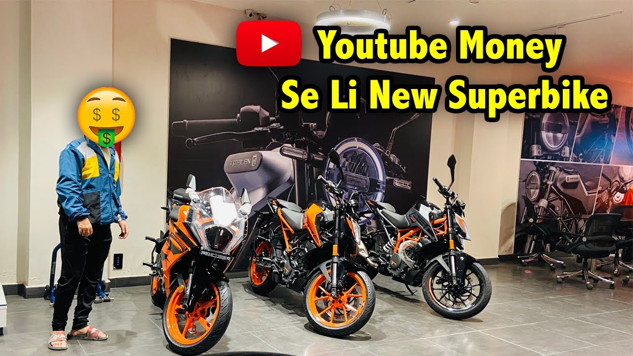 Buying My New Superbike !With #YoutubeMoney ?