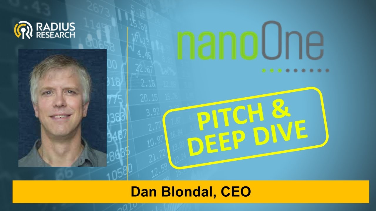 Nano One Materials (NANO) Deep Dive interview with Dan Blondal, CEO, Founder, and Director.