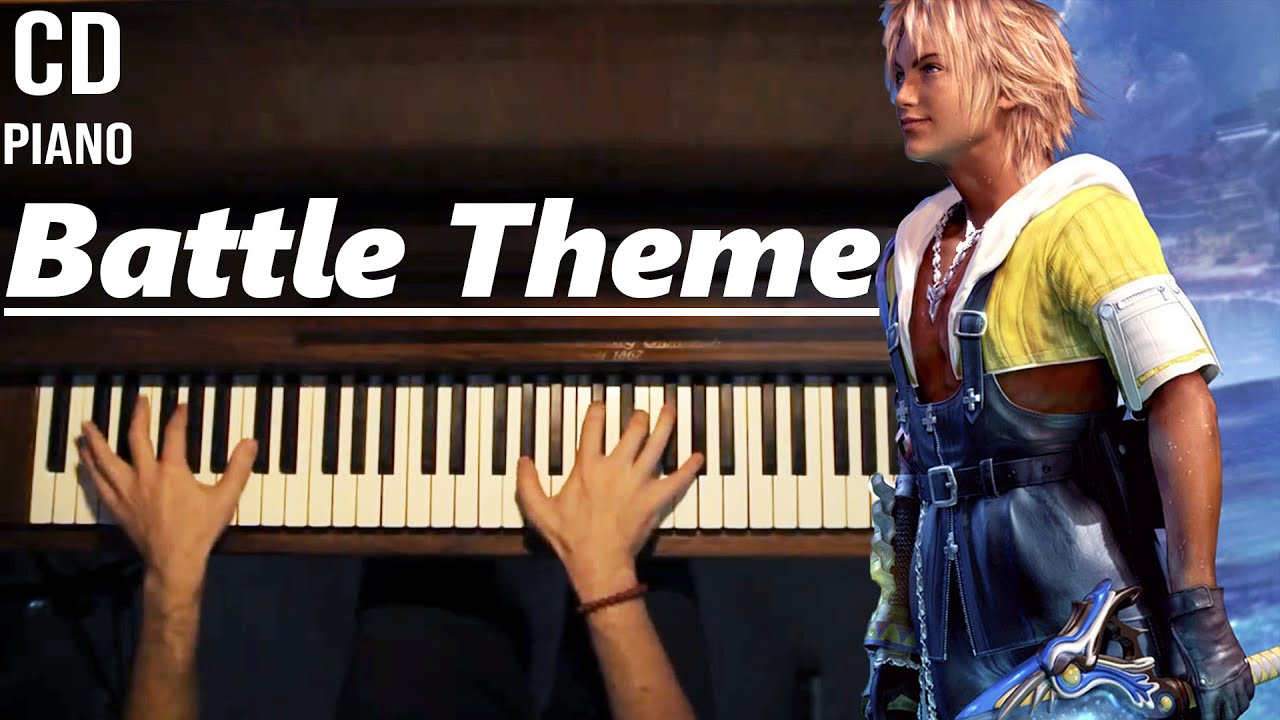 *REUPLOAD* Final Fantasy X - Battle theme - Advanced Piano Cover