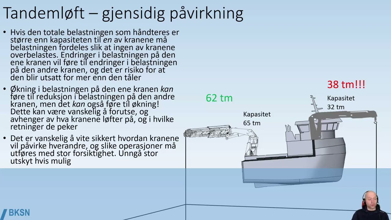 Tandemløft 2 flere kraner