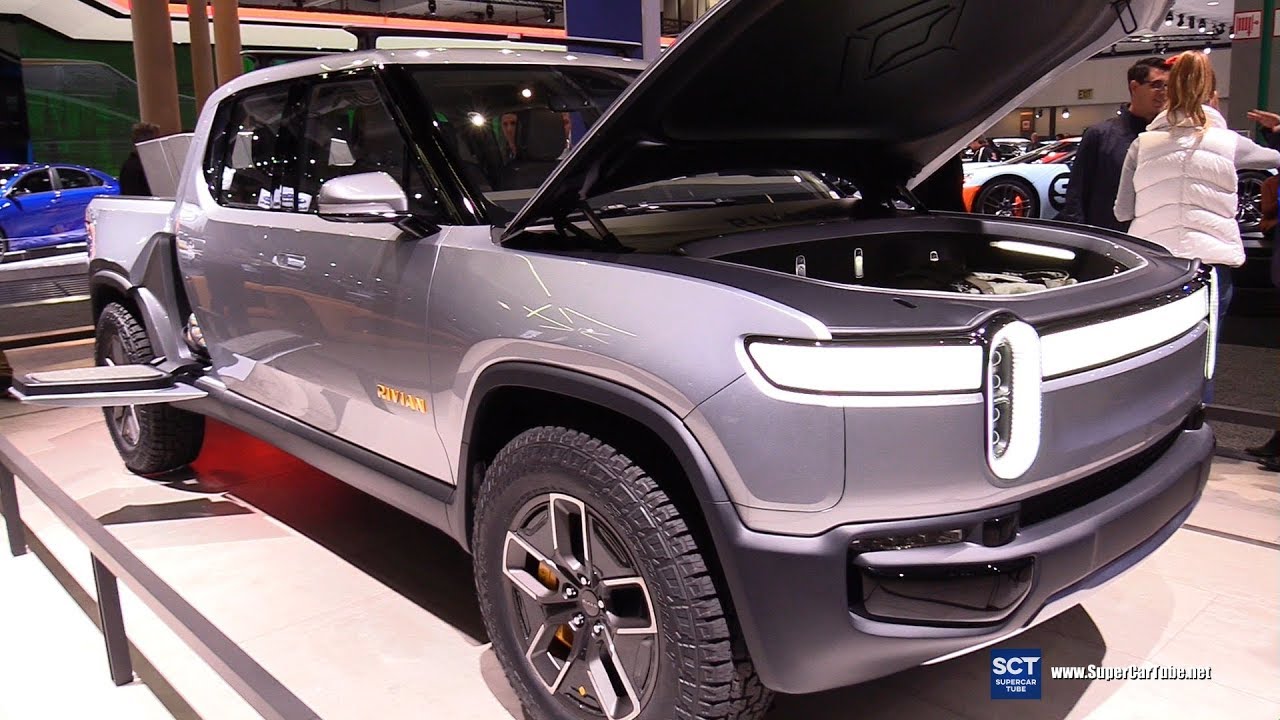 Rivian R1T Electric Truck - Exterior and  Interior Walkaround - Debut 2018 LA Auto Show