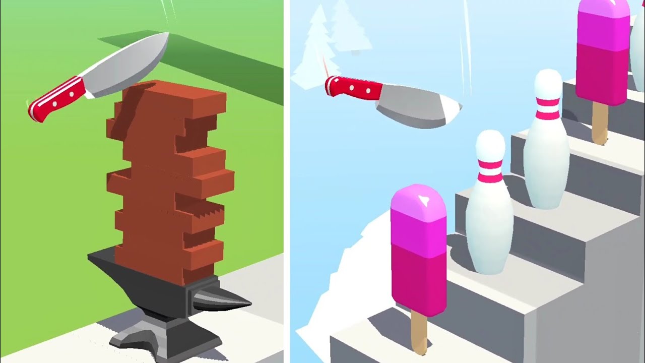 Slice It All Gameplay! Satisfying and Relaxing ASMR Slicing Video