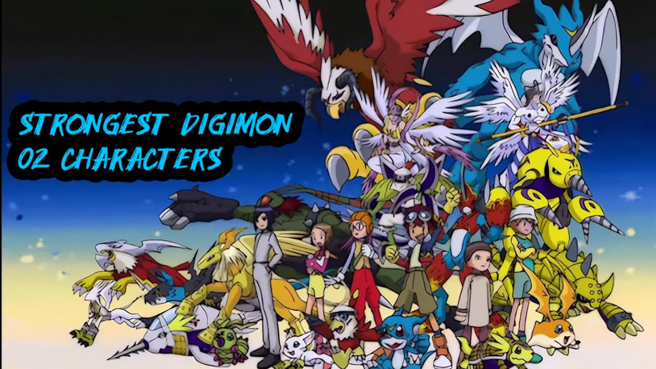 Top 75 Strongest Digimon Adventure Characters 02 Series