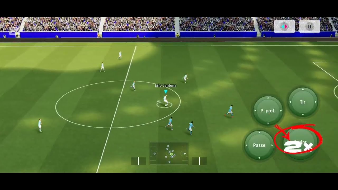 Comment faire des dribbles sur effooball : double contact💡💡🛠🔫🥶😱😱