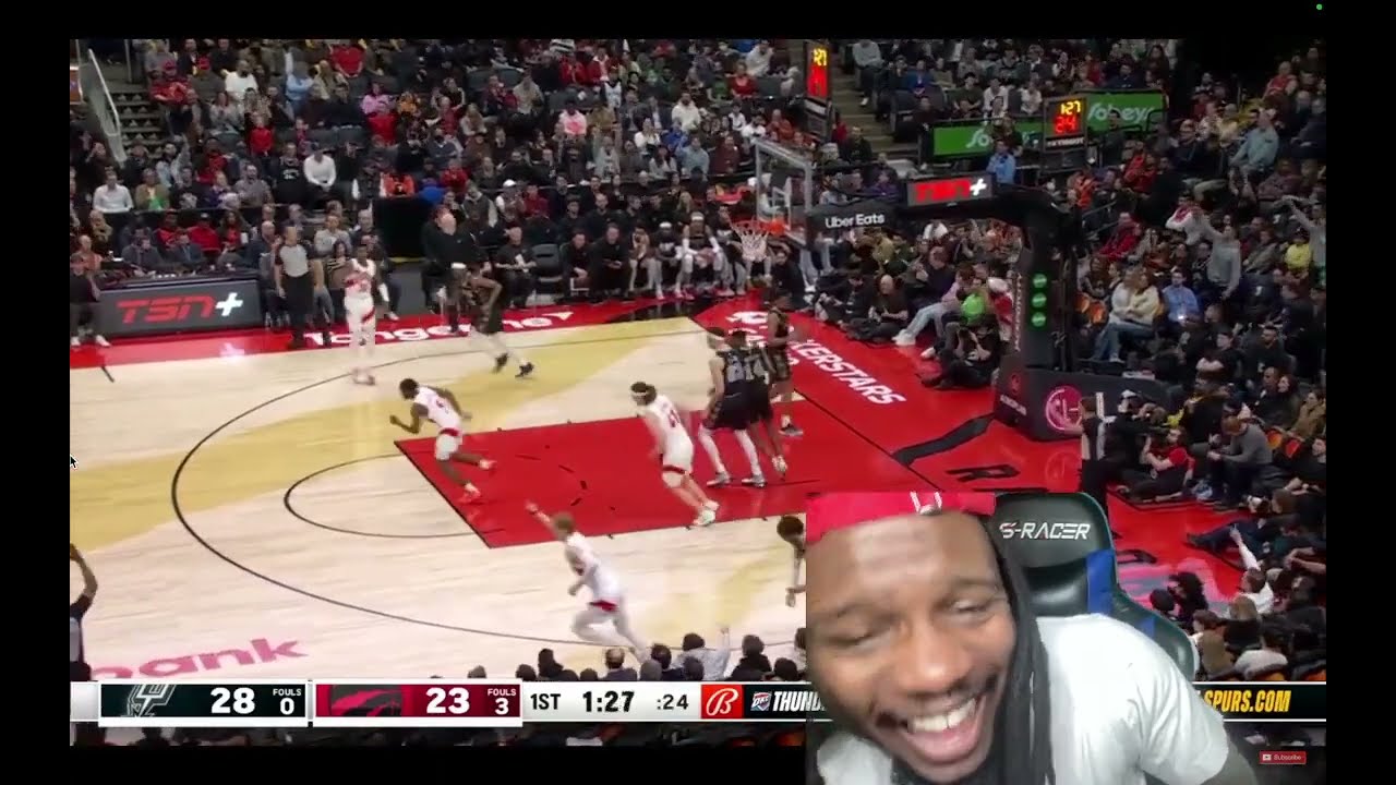 WEMBY 10 BLOCKS!! | Toronto Raptors vs San Antonio Spurs | Reaction