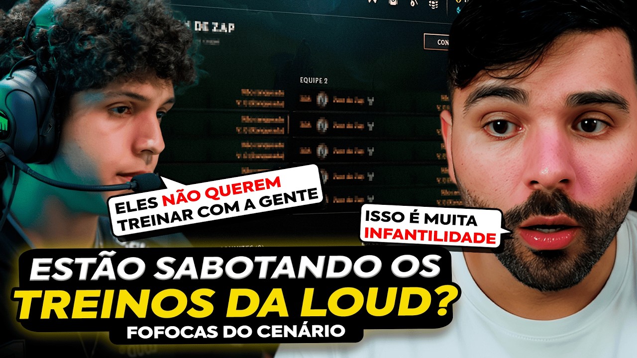 🚨 XYNO DESABAFOU SOBRE OS OUTROS TIMES ESTAREM SABOTANDO OS TREINOS DA LOUD! MINERVA REAGE E OPINA
