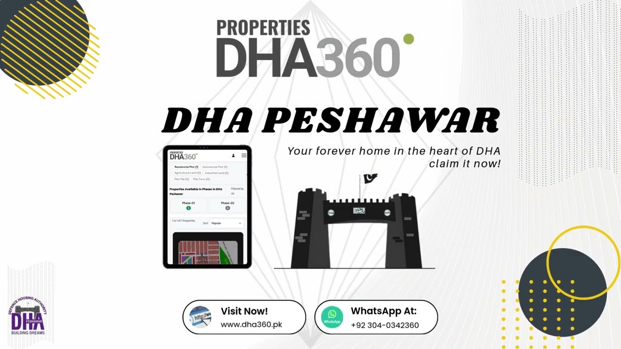 🏡 DHA Peshawar — where smart living meets smart investment — Properties DHA 360