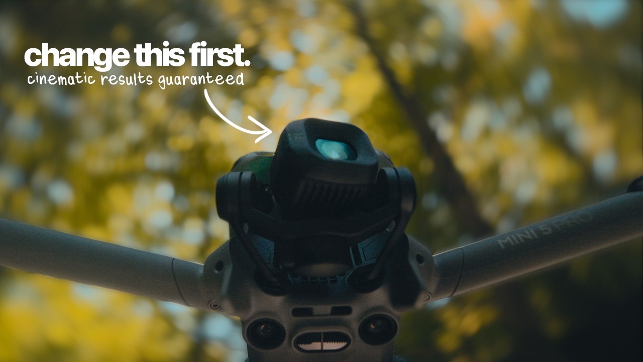 Лучшие настройки DJI Mini 5 Pro: как получить кинематографические кадры!