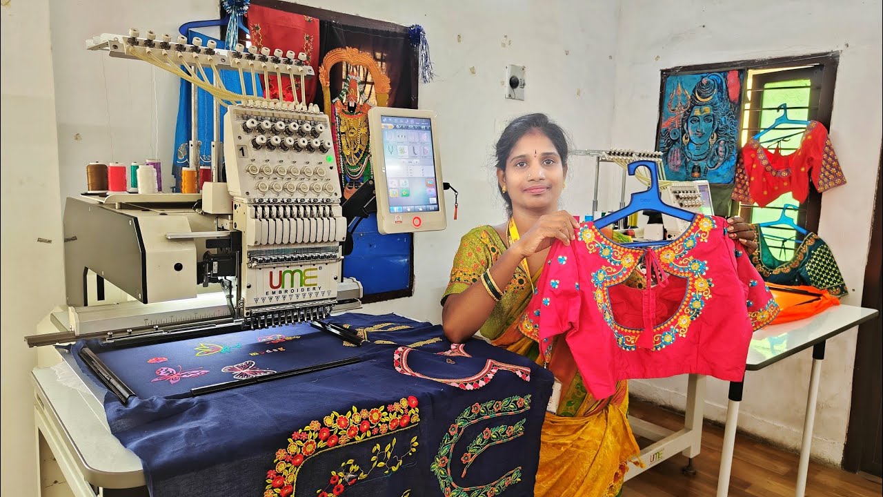 Trending Computer Embroidery Machine | UME Computer Embroidery