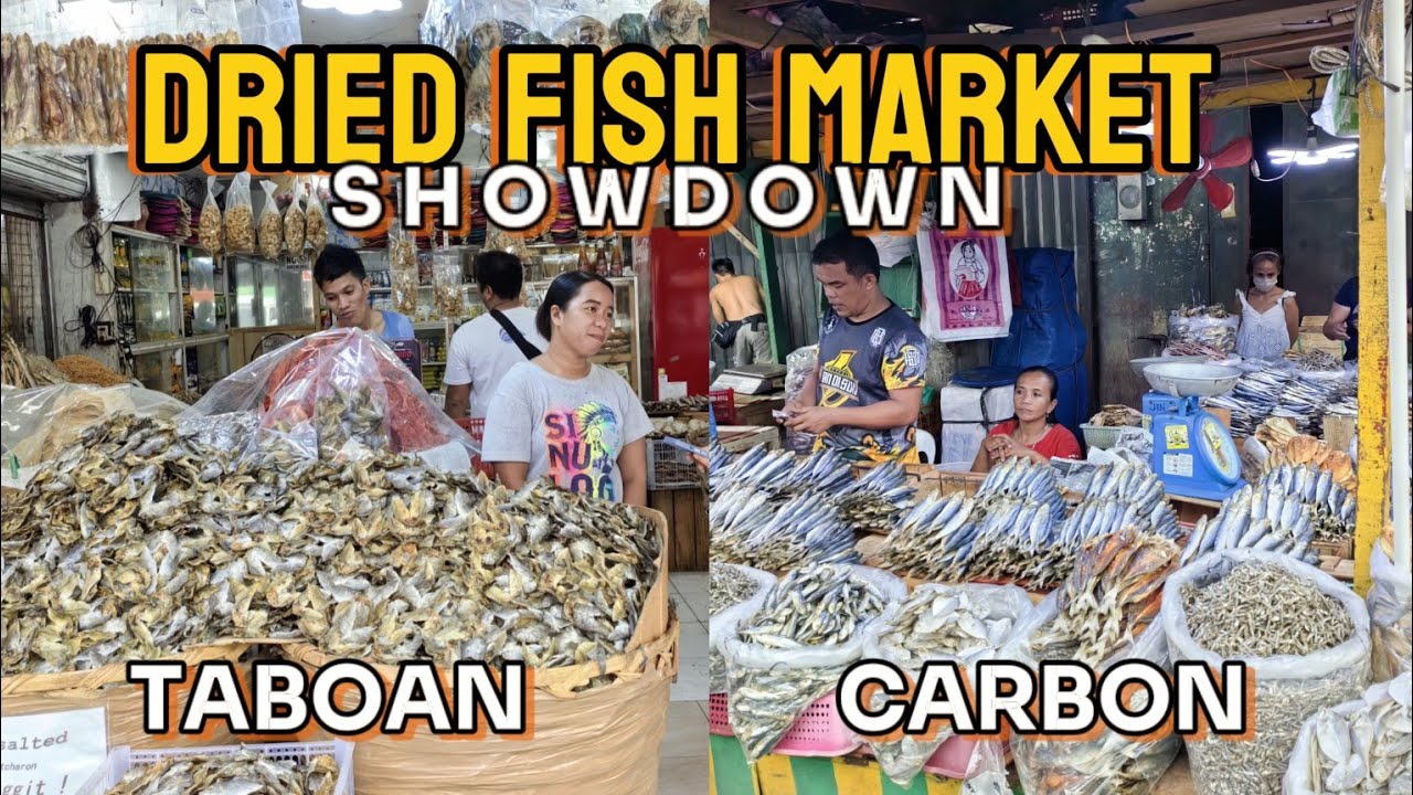 Carbon vs. Taboan Dried Fish Market: The Ultimate Showdown 2025! | Cebu Philippines