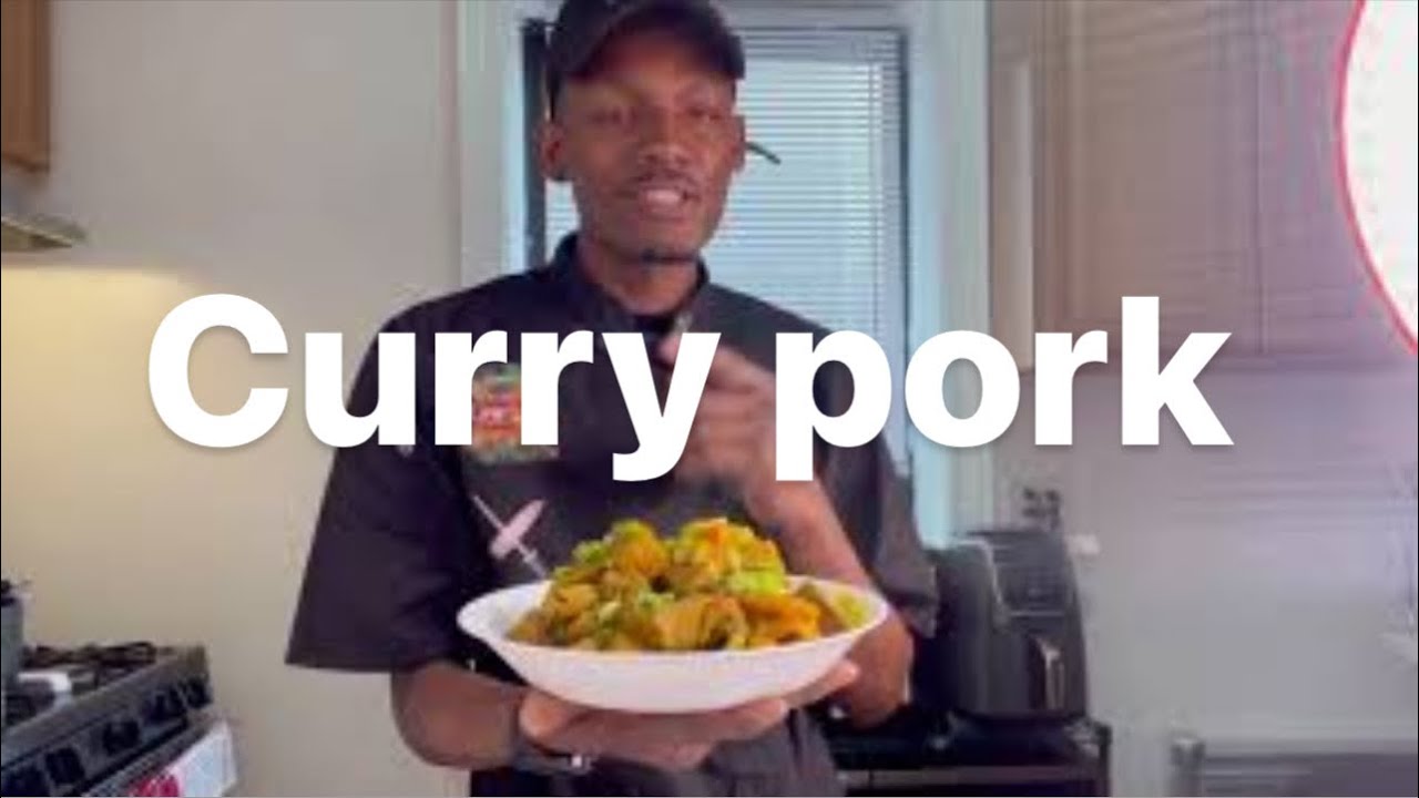 🇯🇲 Jamaican Style Curry Pork | Authentic Caribbean Recipe 🐖🔥