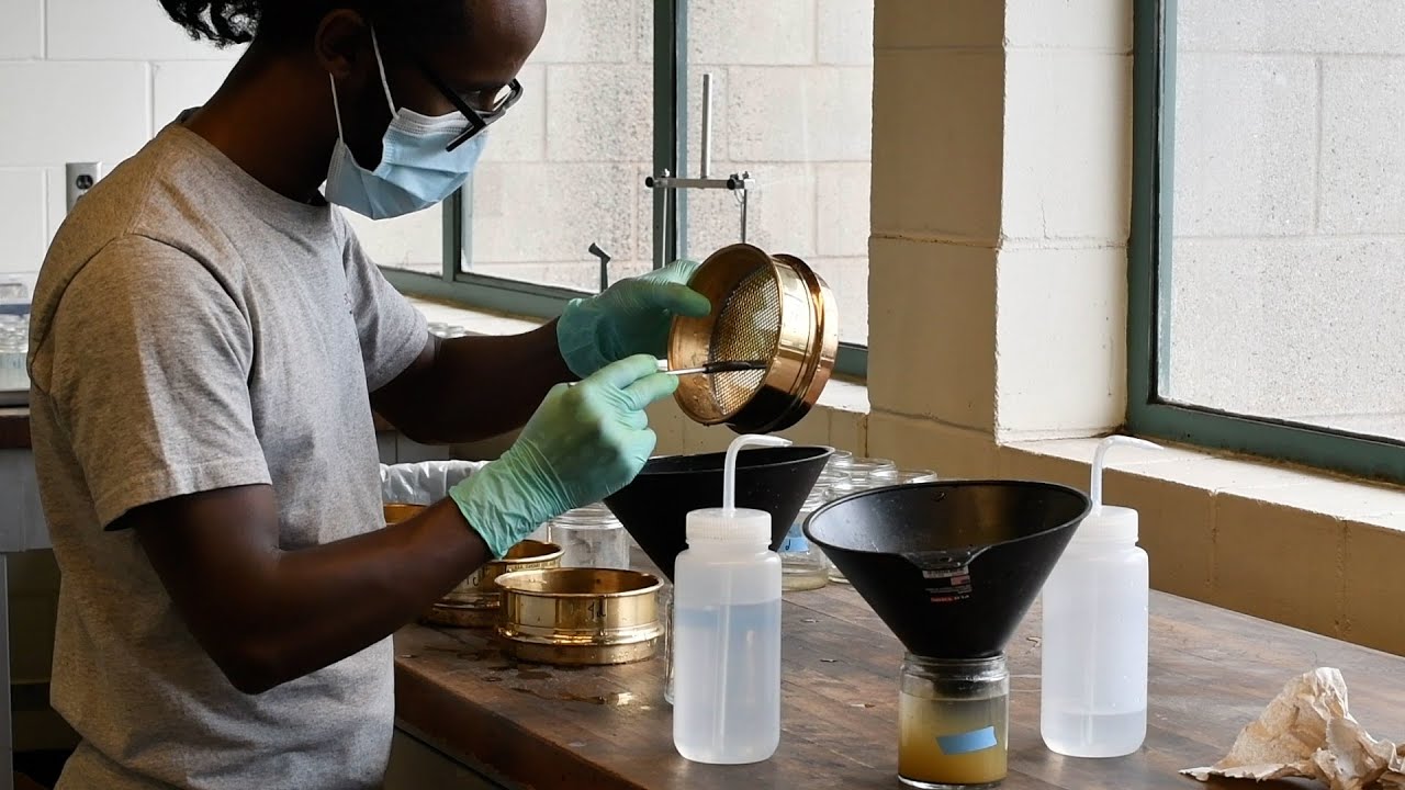 Soil Aggregate Stability Test with Modified Yoder Device