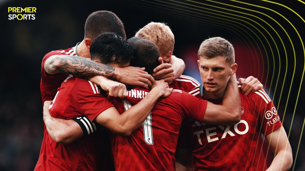 HIGHLIGHTS | Aberdeen 2-1 Airdrieonians | Graeme Shinnie and Leighton Clarkson score in home win
