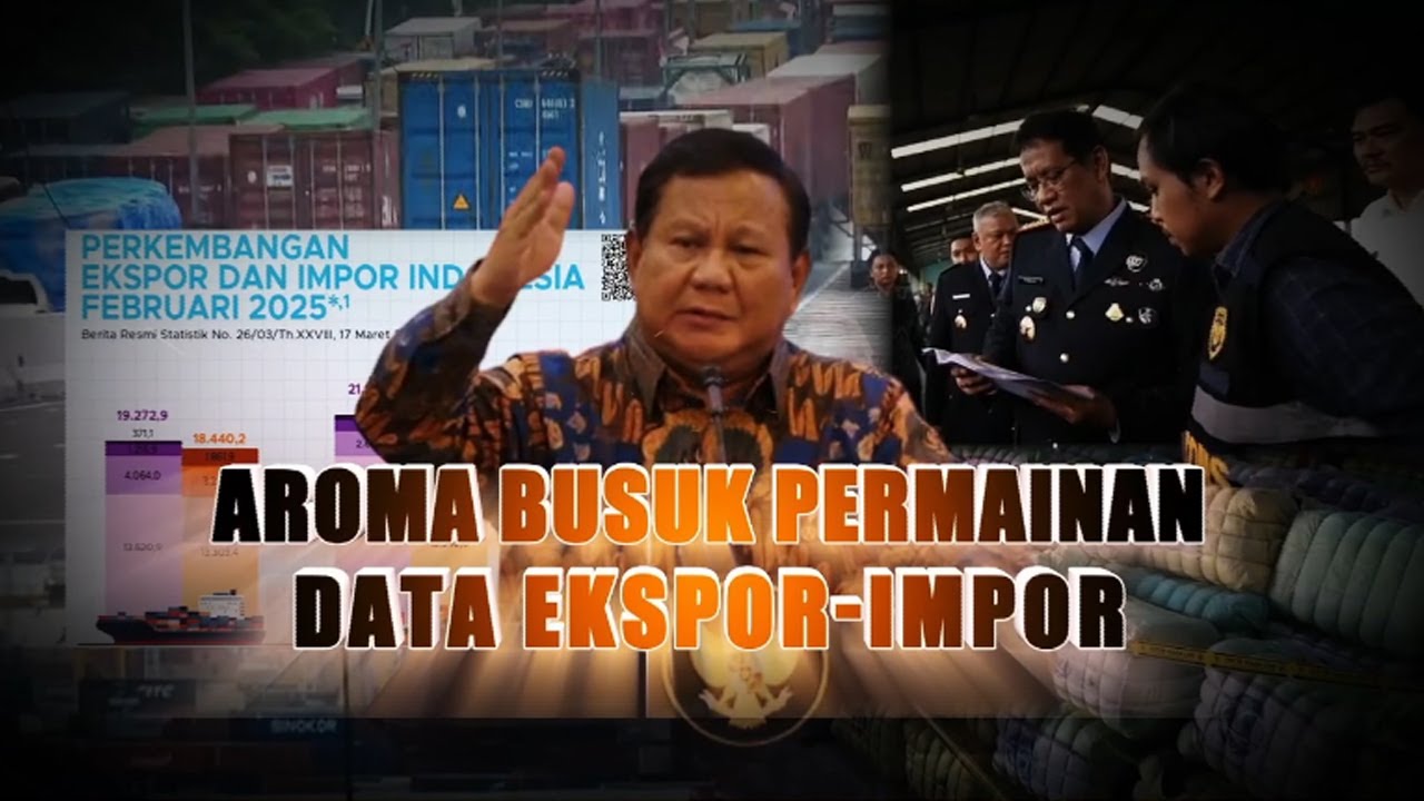 Aroma Busuk Permainan Data Ekspor-Impor | tvOne