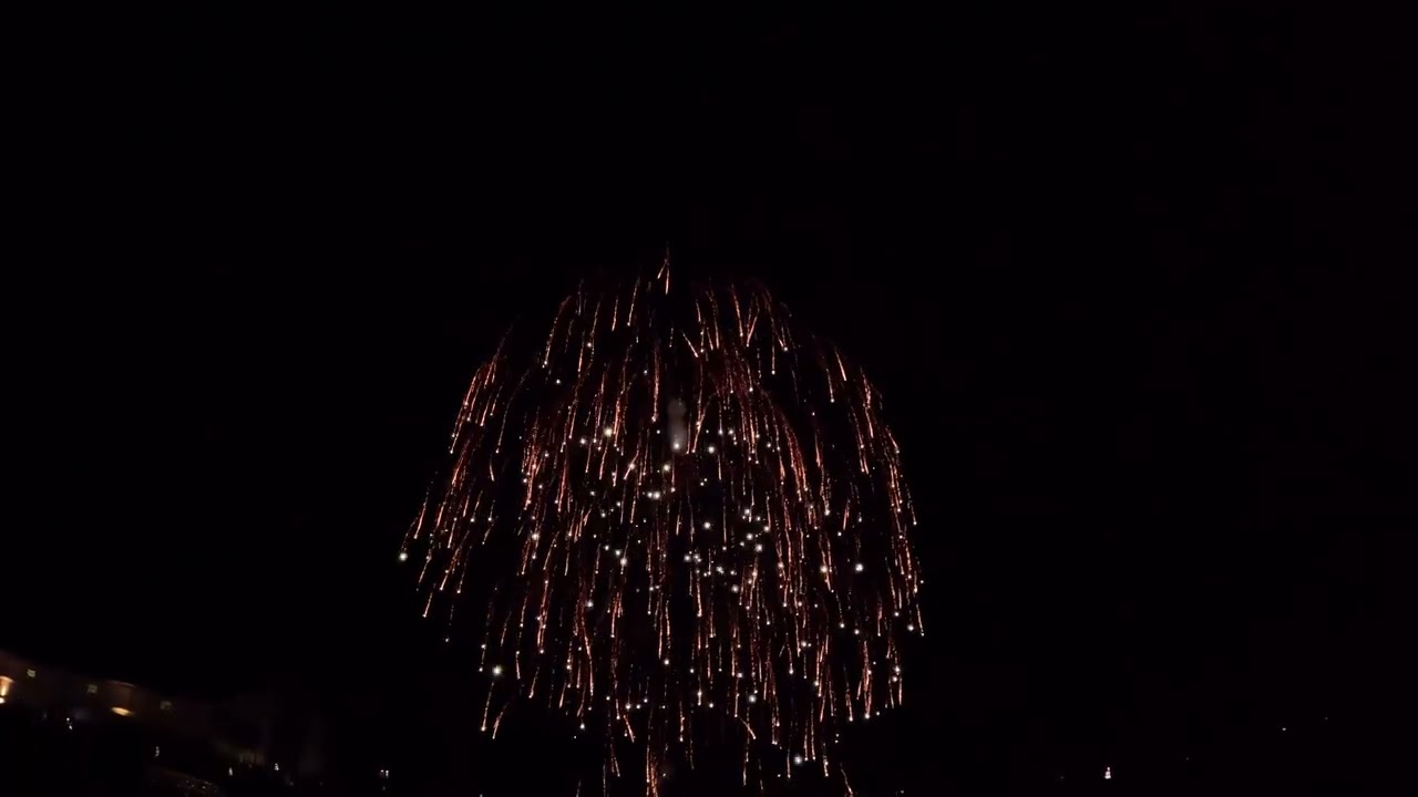 10-tommers krysantemum-bombe – et stykke professionelt fyrværkeri Danishfireworks 2025