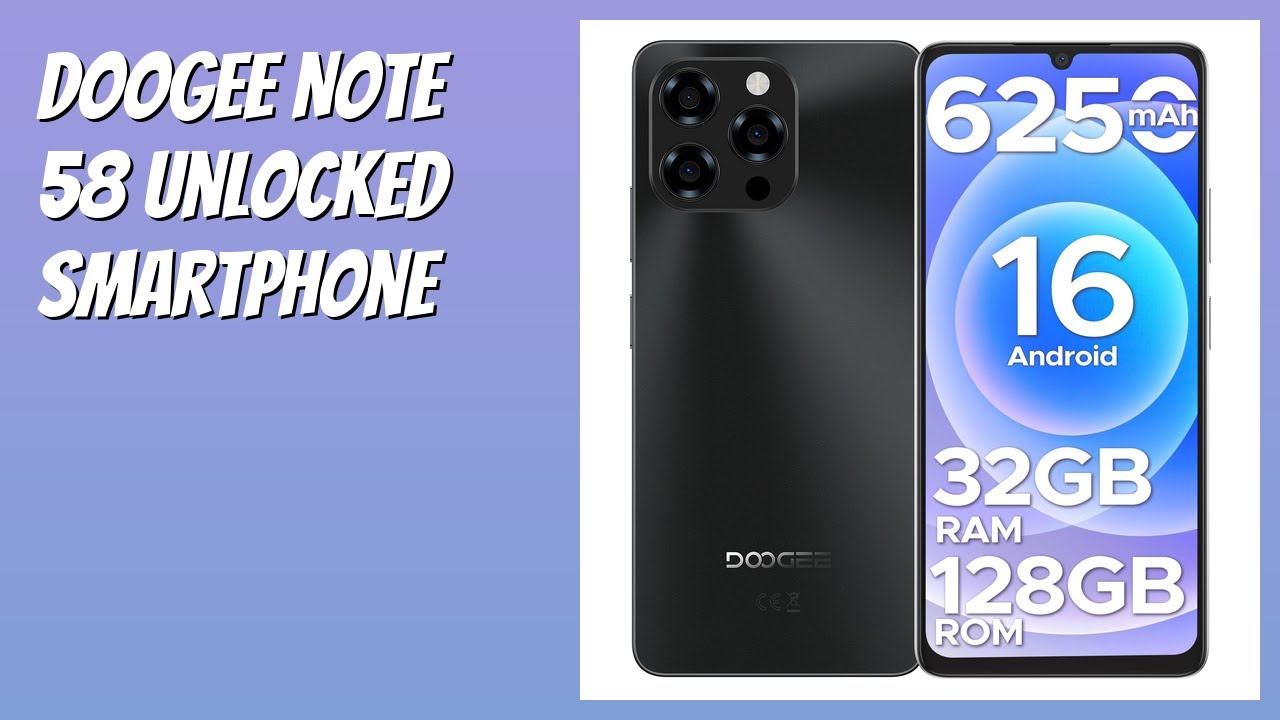 REVIEW (2026): DOOGEE Note 58 Unlocked Smartphone. Features
