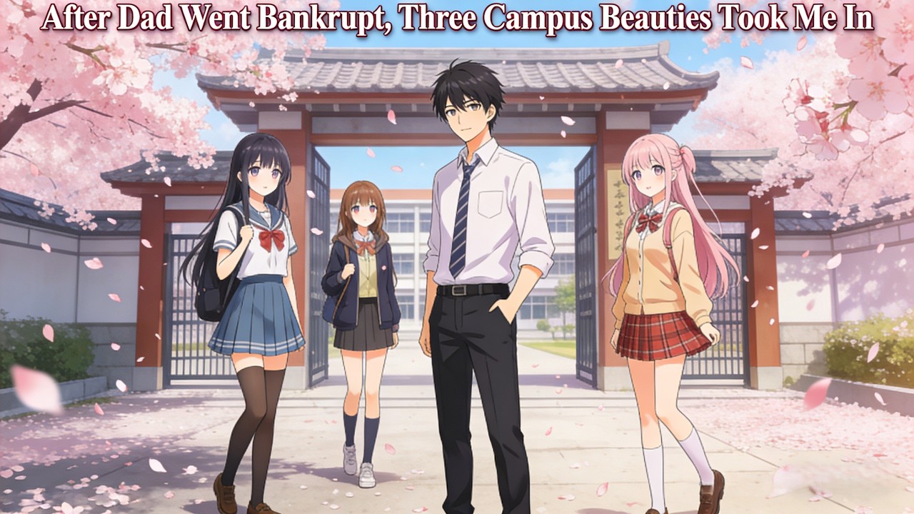 After Dad Went Bankrupt, Three Campus Beauties Took Me In