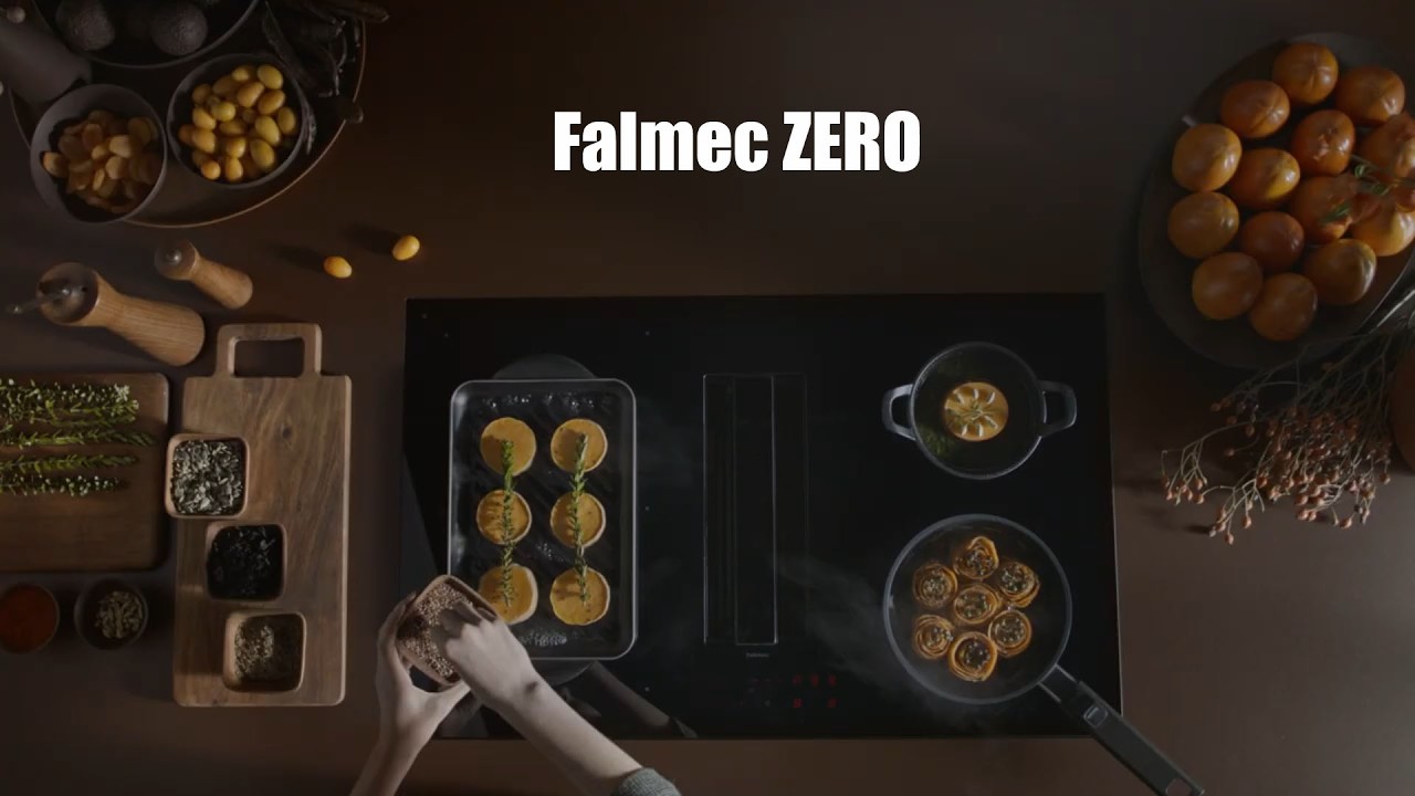 Falmec ZERO főzőlap integrált páraelszívóval