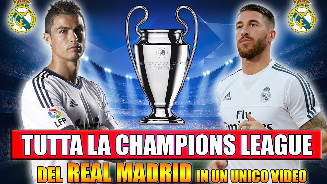 TUTTA LA CHAMPIONS LEAGUE DEL REAL MADRID IN UN UNICO VIDEO!! [By Giuse360]