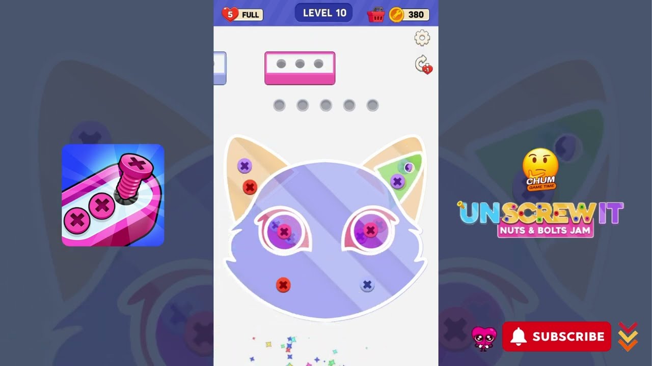 Screw Out: Jam Puzzle - Level 1-10 - Gameplay walkthrough