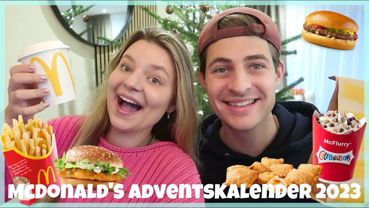 MCDONALD'S ADVENTSKALENDER MUKBANG 2023! Joyce Rikken