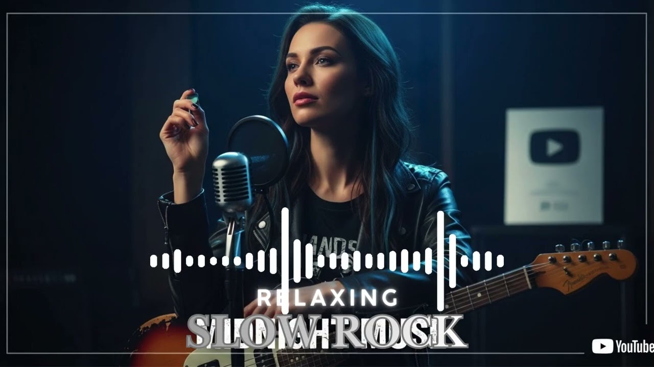 Quiet Nights, Deep Feelings 🎧 Emotional Slow Rock Guitar Mix