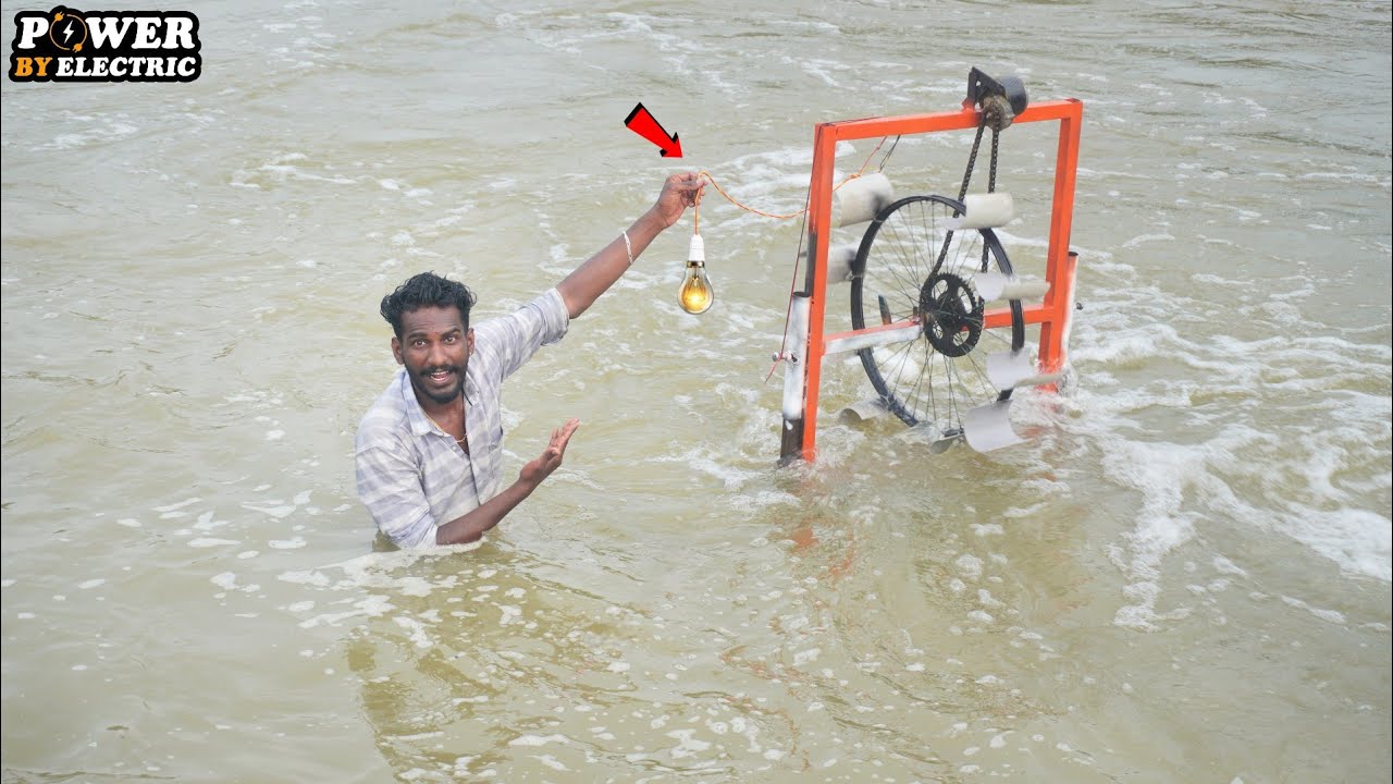 Making Free Electricity From Water 💯 Hydro Electricity Generater-கரண்ட் பில் குறைக்க ஐடியா..!Sathish