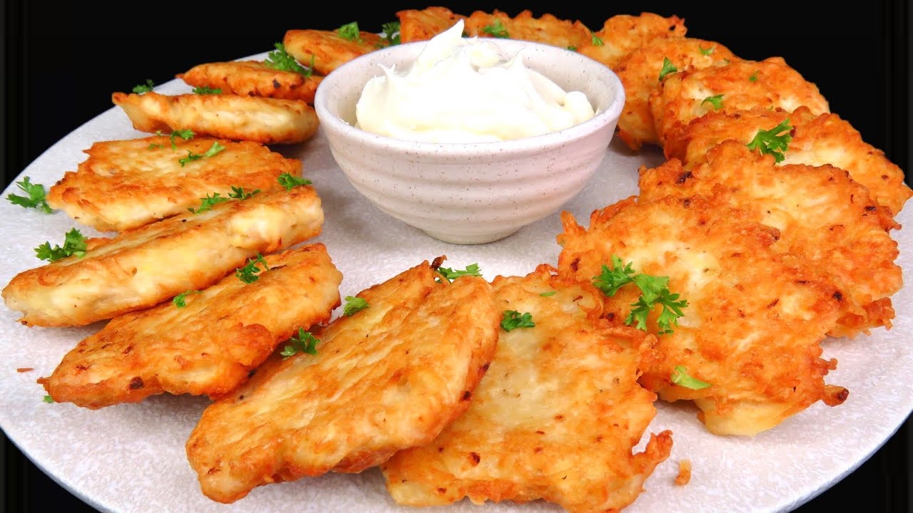 ZIEMNIAK z KURCZAKIEM🐔Placki ziemniaczane Placuszki z ziemniakami i kurczakiem Naleśniki i Kotlety