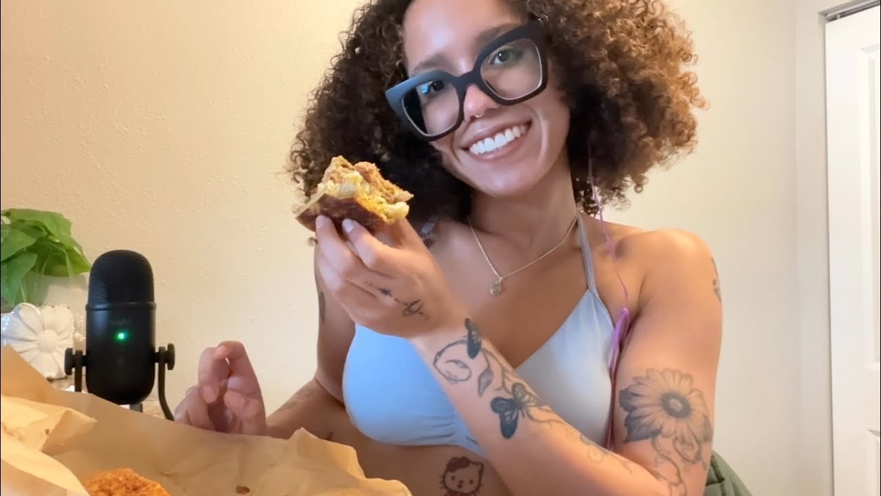 ASMR~eat breakfast w/ me