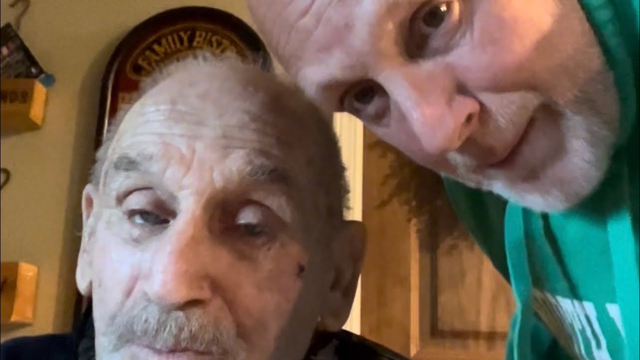 Dad showing off his lucidity ❤️.  (His resilience is Inspiring).  