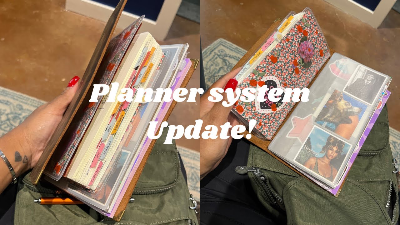 Planner Update! | Travelers Notebook | Hobonichi weeks and still using my B6 Stalogy 💗