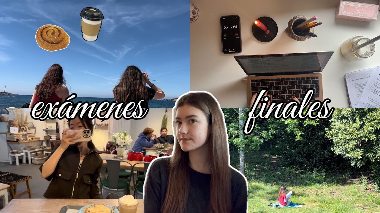 EXÁMENES FINALES, STUDY VLOG | semana de MUCHO ESTUDIO y PRODUCTIVIDAD