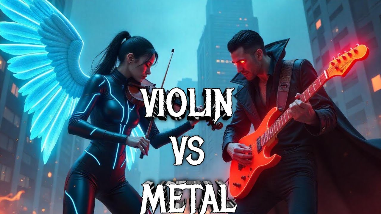 Violin vs Metal : HIGH-VOLTAGE MUSIC WAR! ⚡🔥🦇