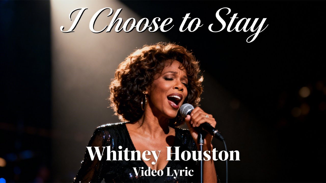 I Choose to Stay - Whitney Houston (Video Lyric)