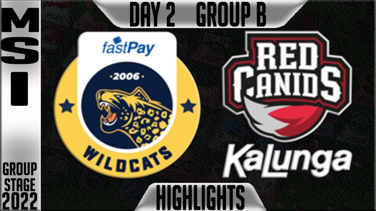 IW vs RED Highlights | MSI 2022 Day 2 Group B | Fastpay Wildcats vs Red Canids