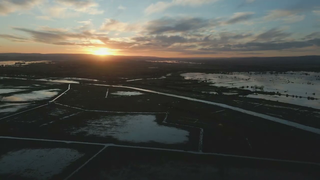 Somerset Levels in Flood