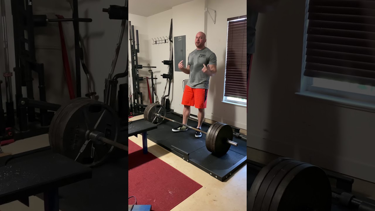 Deadlift help. Getting thoracic extension to start the pull