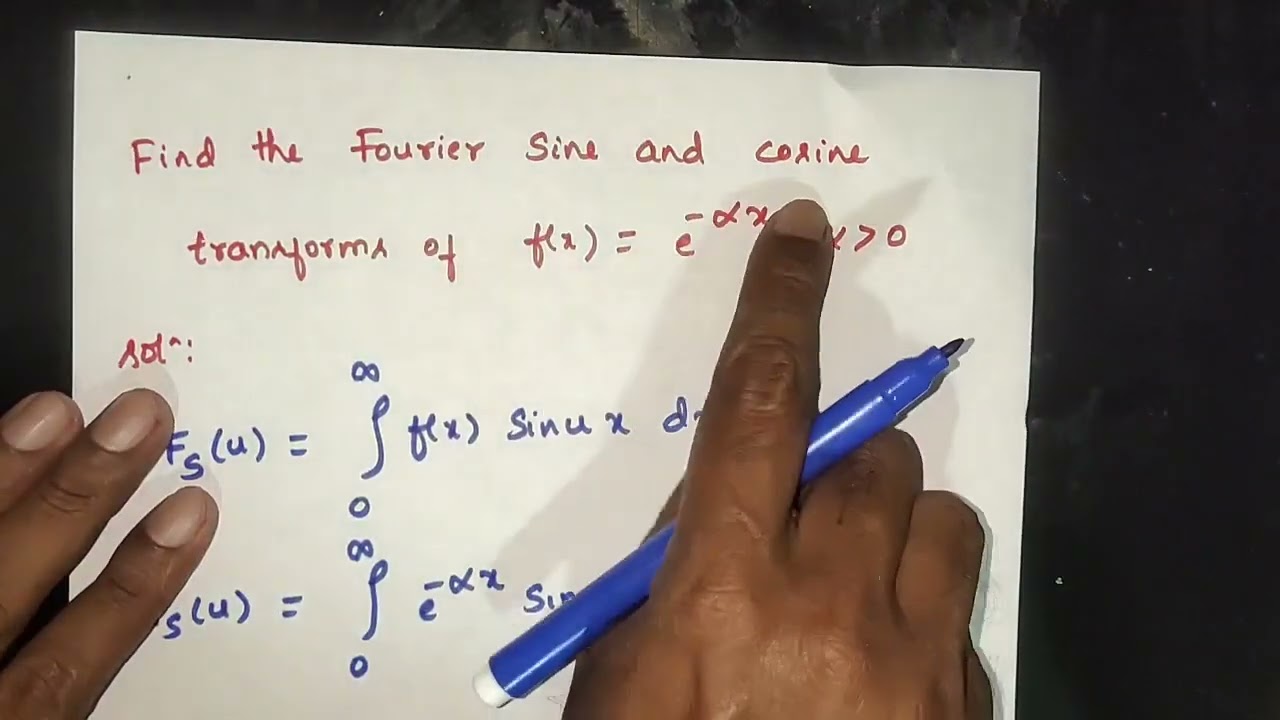 Fourier sine and cosine transform - Part 2 | Fourier Transform | Engineering Mathematics