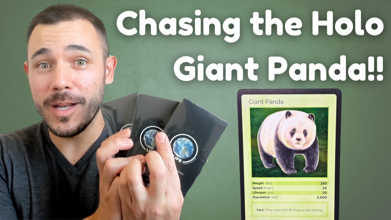 Life TCG Mammals Mini Box Review - Can we pull the Holo Giant Panda?