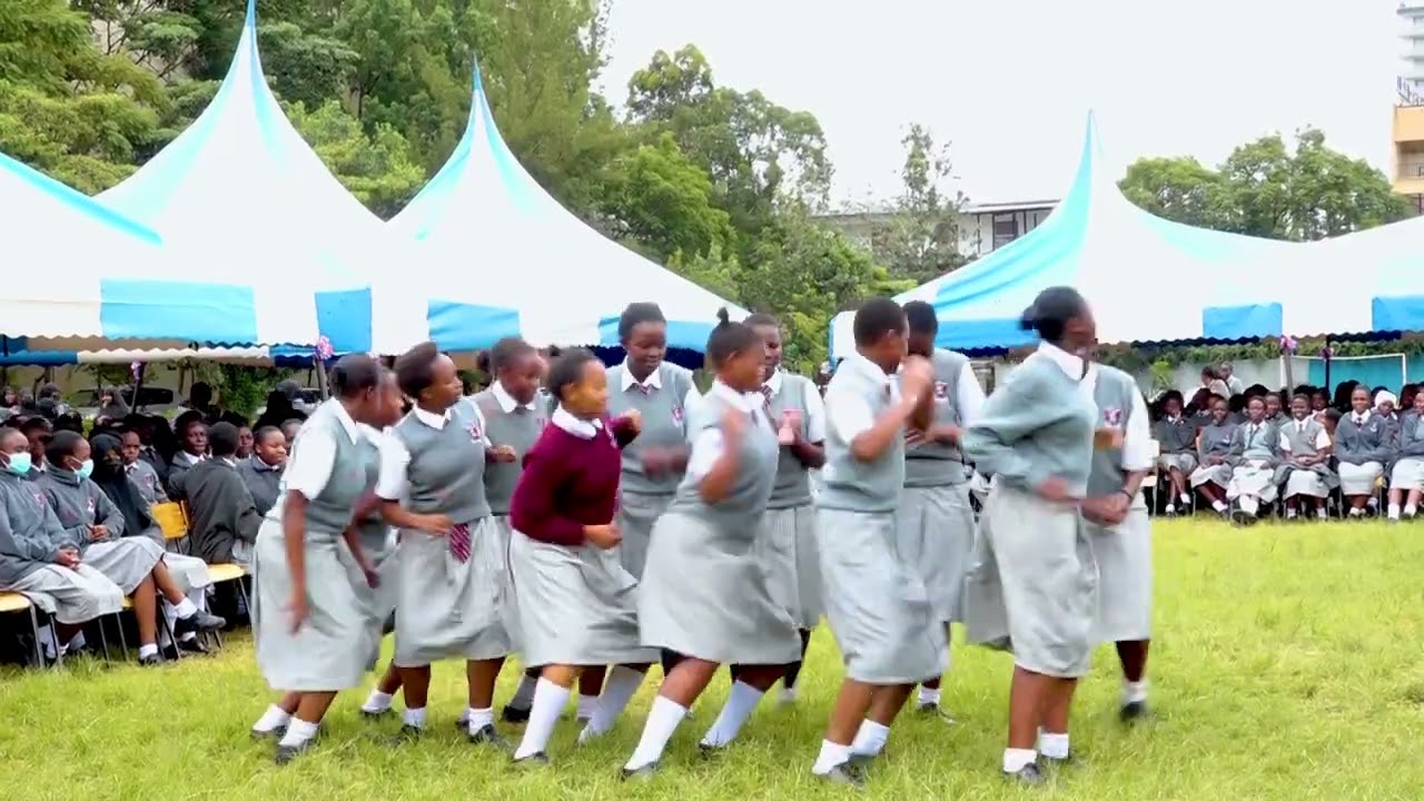 HIGHRIDGE GIRLS SECONDARY SCHOOL  DANCING  HUYU NINANI SONG -