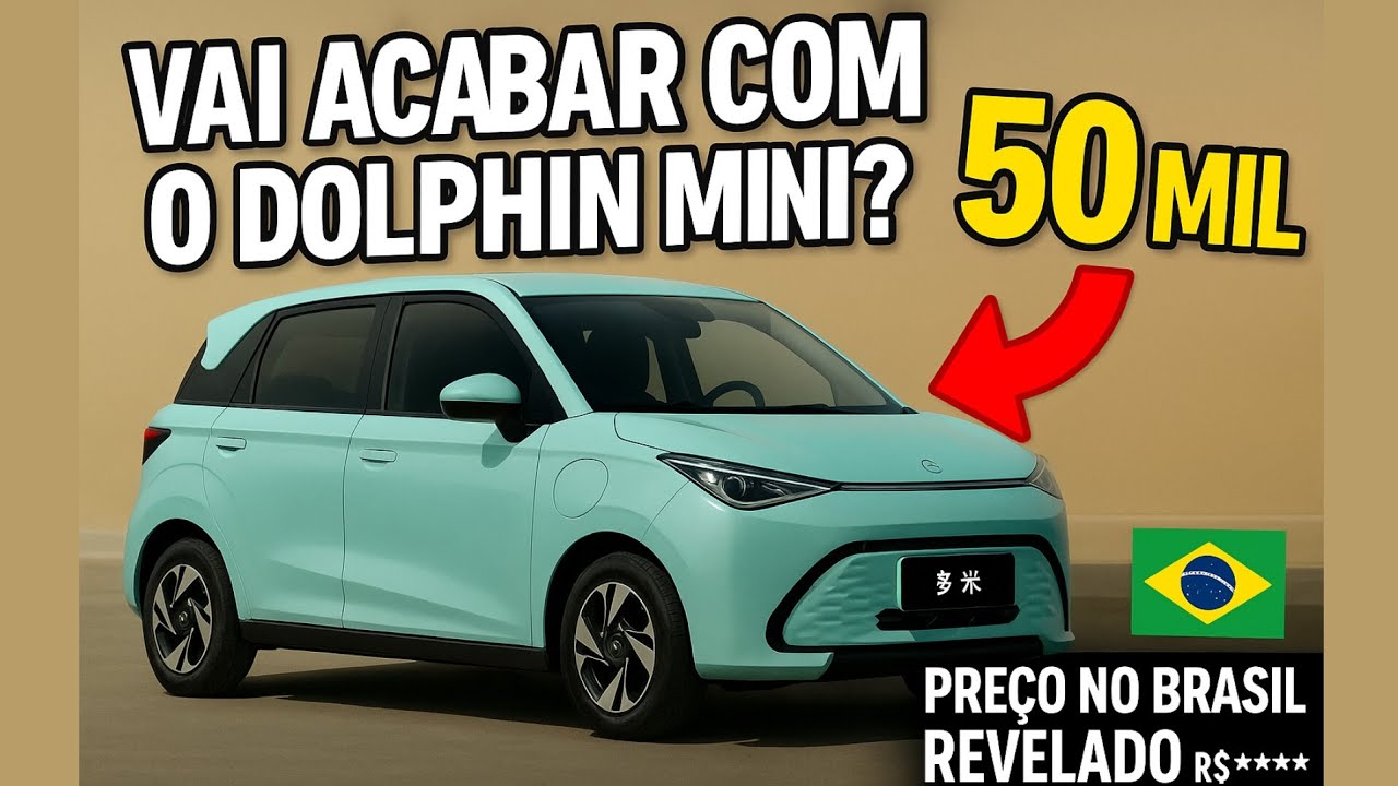 CHERY lança o ELÉTRICO MAIS BARATO DO BRASIL e pode REVOLUCIONAR o mercado