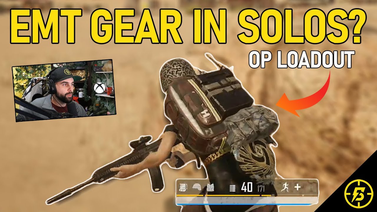 Why EMT Gear is Still USEFUL in Solos // PUBG Tactical Gear