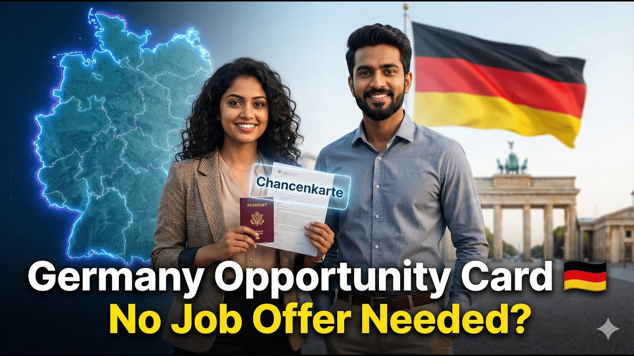 Germany Opportunity Card (Chancenkarte) 2026 | How Indians Can Work Without a Job Offer