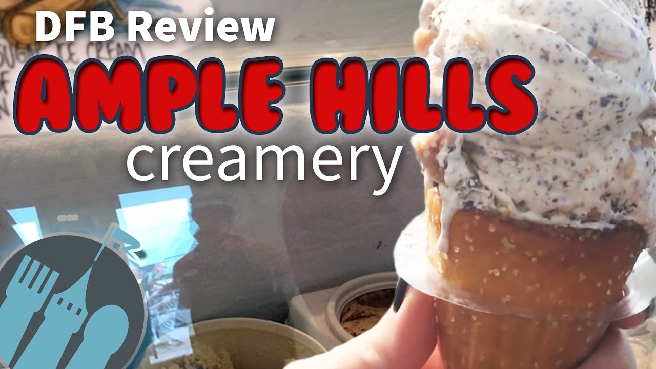 Обзор: молочная ферма Ample Hills на набережной Walt Disney World