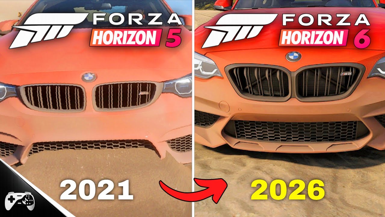 Forza Horizon 6 vs Forza Horizon 5 - Graphics, Details and Physics Comparison