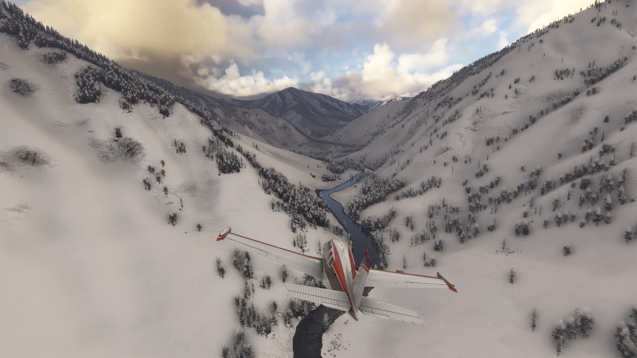 MSFS2024 World Tour Series | Episode 09 — Salmon River Run (Idaho Backcountry Flight)